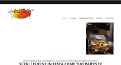 Desktop Screenshot of cucineinfesta.com