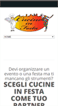 Mobile Screenshot of cucineinfesta.com